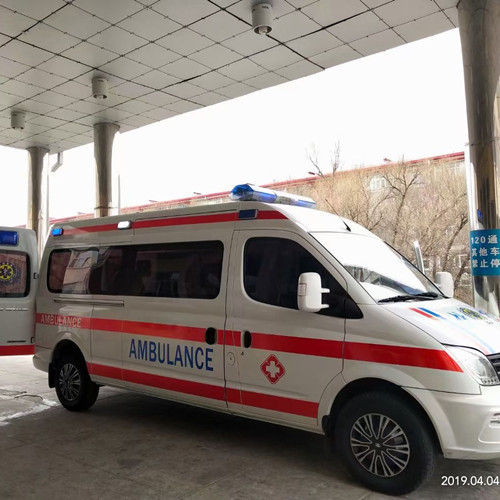 九所镇救护车出租服务案例2